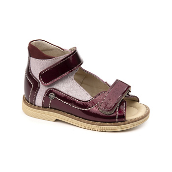 Сандалии открытые Тапибу Мак, арт. FT-26025.20-OL06O.01, бордо (SALE)