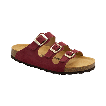 Сандалии женские Ortmann Marcel, арт. 7.04.2, бордовый (NEW)