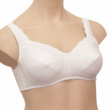 Бюстгальтер под экзопротез Valeria, арт.ЛФ0769-1 001, белый