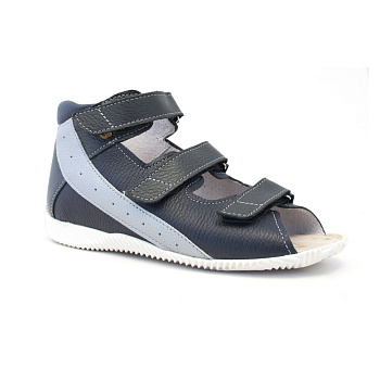 Сандалии открытые Орфея, арт. Б3-177-224-215-1, синий (SALE)