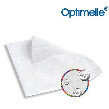 Повязка Optimelle AlgoJelle Ag+ гидрогелевая бактерицидная на нетканной основе