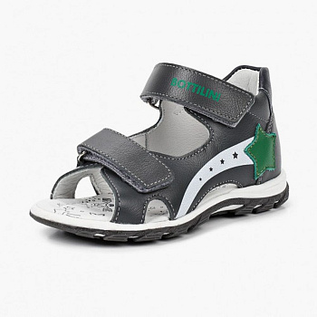 Сандалии открытые Bottilini, арт. SO-267(3), серый