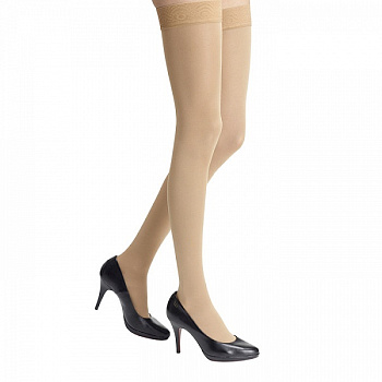 Чулки компрессионные Bauerfeind VenoTrain micro, арт. 2105-AG, короткие 61-70 см