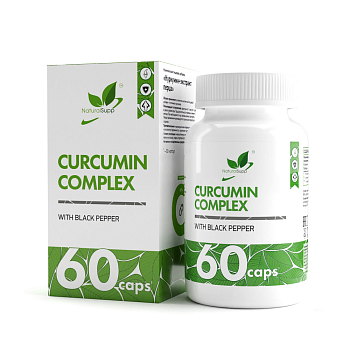 Куркумин + экстракт черного перца Naturalsupp