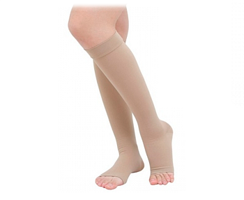 Гольфы компрессионные Sigvaris Top Fine/Essential classical 2, арт. TFS2/ECL2, открытый носок, длинн