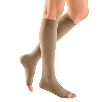 Гольфы компрессионные Medi mediven plus, арт. 401, открытый носок, длинные  39-44 см