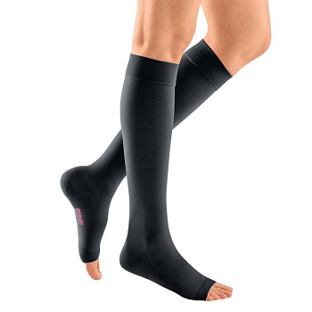 Гольфы компрессионные Medi mediven plus, арт. 202, открытый носок, короткие  34-38 см