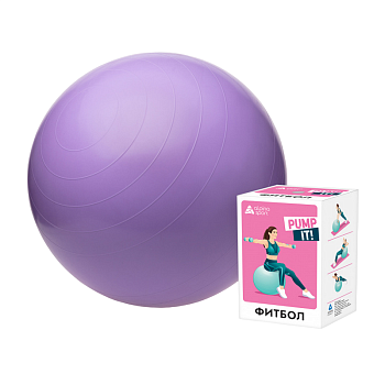 Мяч гимнастический Альпина Пласт Фитбол, 65 см., без насоса