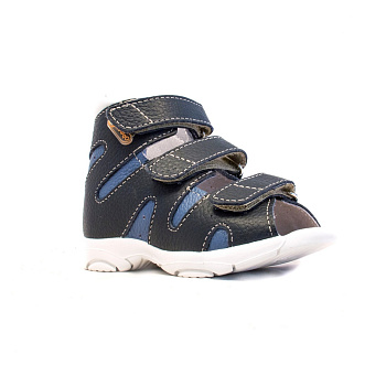 Сандалии открытые Орфея, арт. Б2-166-232-224-1, синий (SALE)