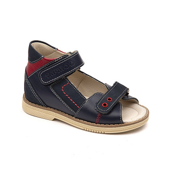 Сандалии открытые Тапибу, Лен, арт. FT-26027.20-OL08O.01, синий