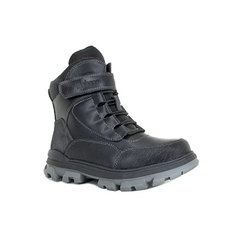 Ботинки зимние Ортобум, арт. 87054-01, черный