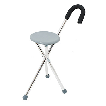 Трость-стул алюминиевая C Soft/ C Rest, мягкая ручка