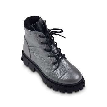 Ботинки зимние Twiki, арт. TW-564-2, серый металлик (SALE)