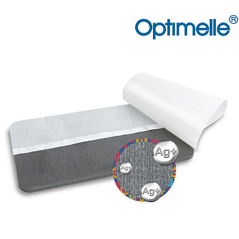 Повязка Optimelle LicoSorb Ag+  липидоколлоидная абсорбирующая на полимерной основе