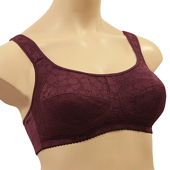 Бюстгальтер под экзопротез Valeria, арт.ЛФ0901 2605, темный виноград
