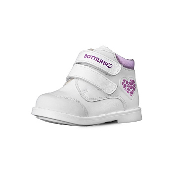 Ботинки демисезонные Bottilini, арт. BO-208(10)_Б, белый