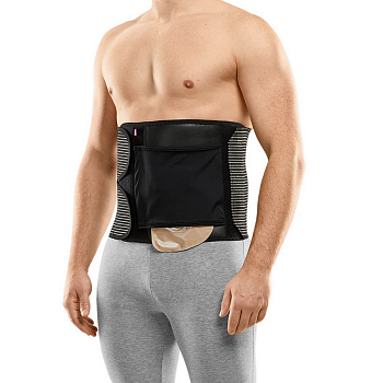 Бандаж послеоперационный абдоминальный Medi, арт. K202(Protect), 26 см, универсальный, стомический