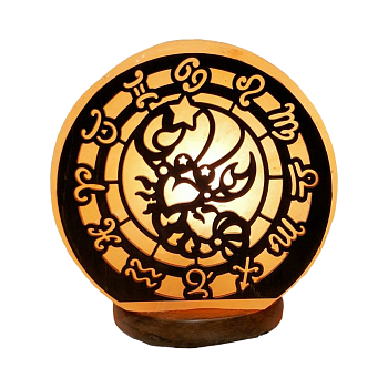 Лампа солевая Stay Gold Знаки Зодиака Рак, 2-3 кг.