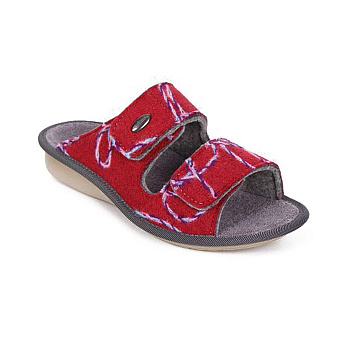 Тапочки LUOMMA, арт. LM-809.033, вязь бордо