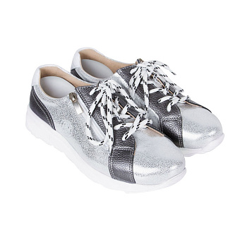 Полуботинки женские LUOMMA, арт. LM-708.038, серебро (SALE)